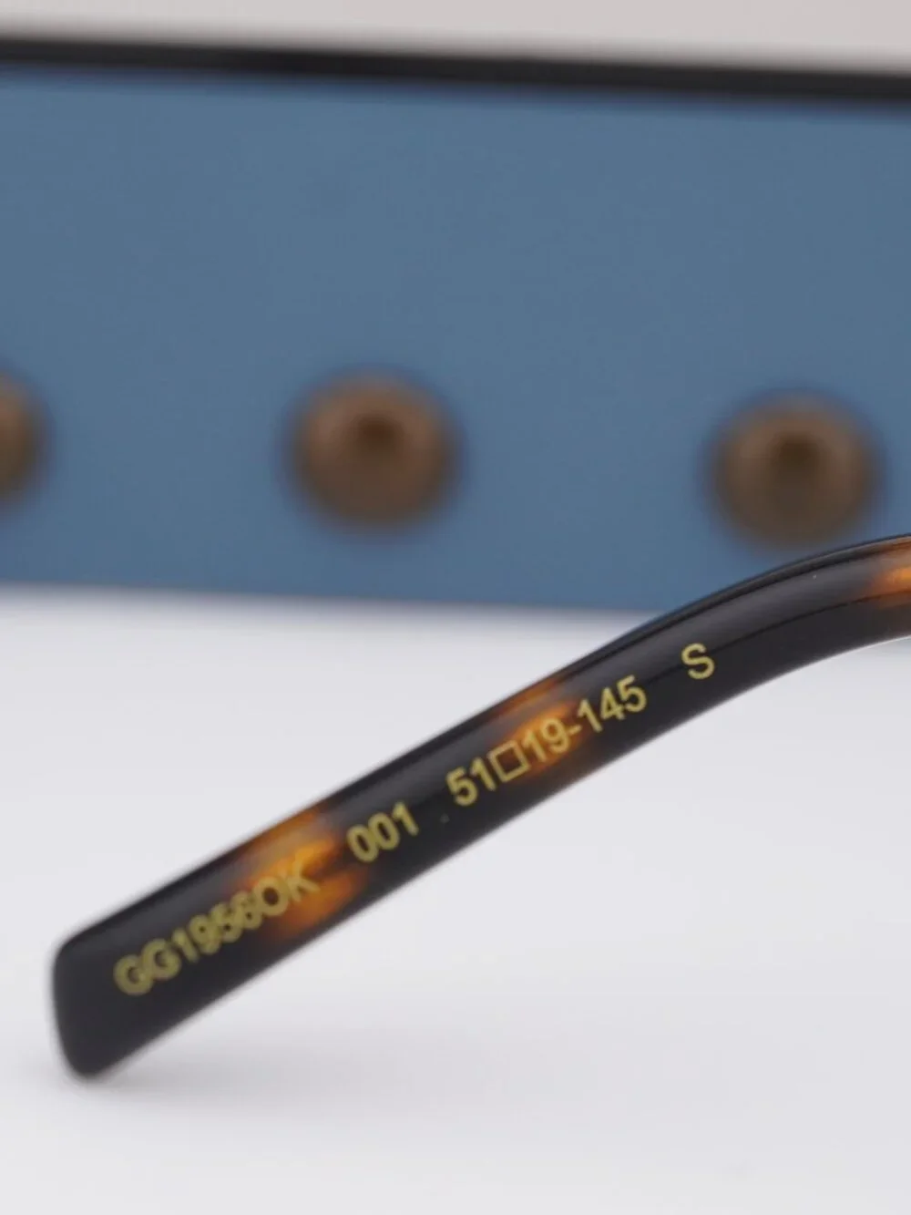 Gucci GG1956OK 001 Square Eyeglasses 51mm - Gold